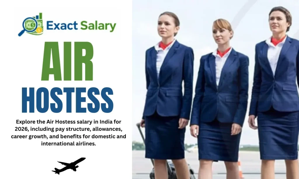 Air Hostess Salary in India