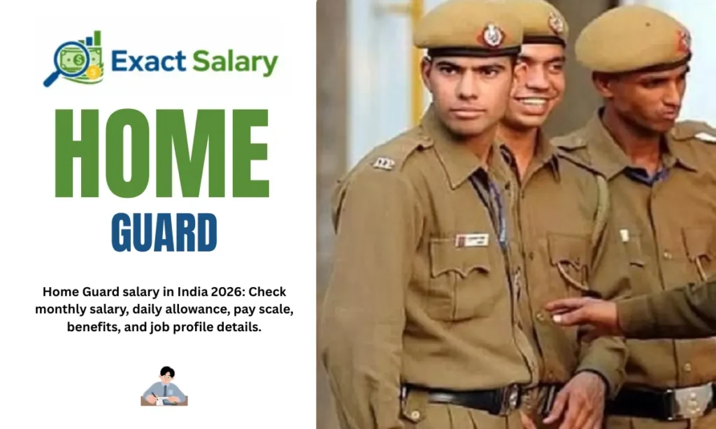 Home Guard Salary in India